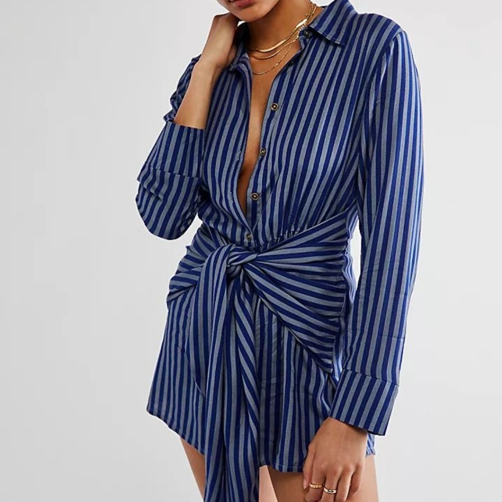Free People Amata Shirt Dress